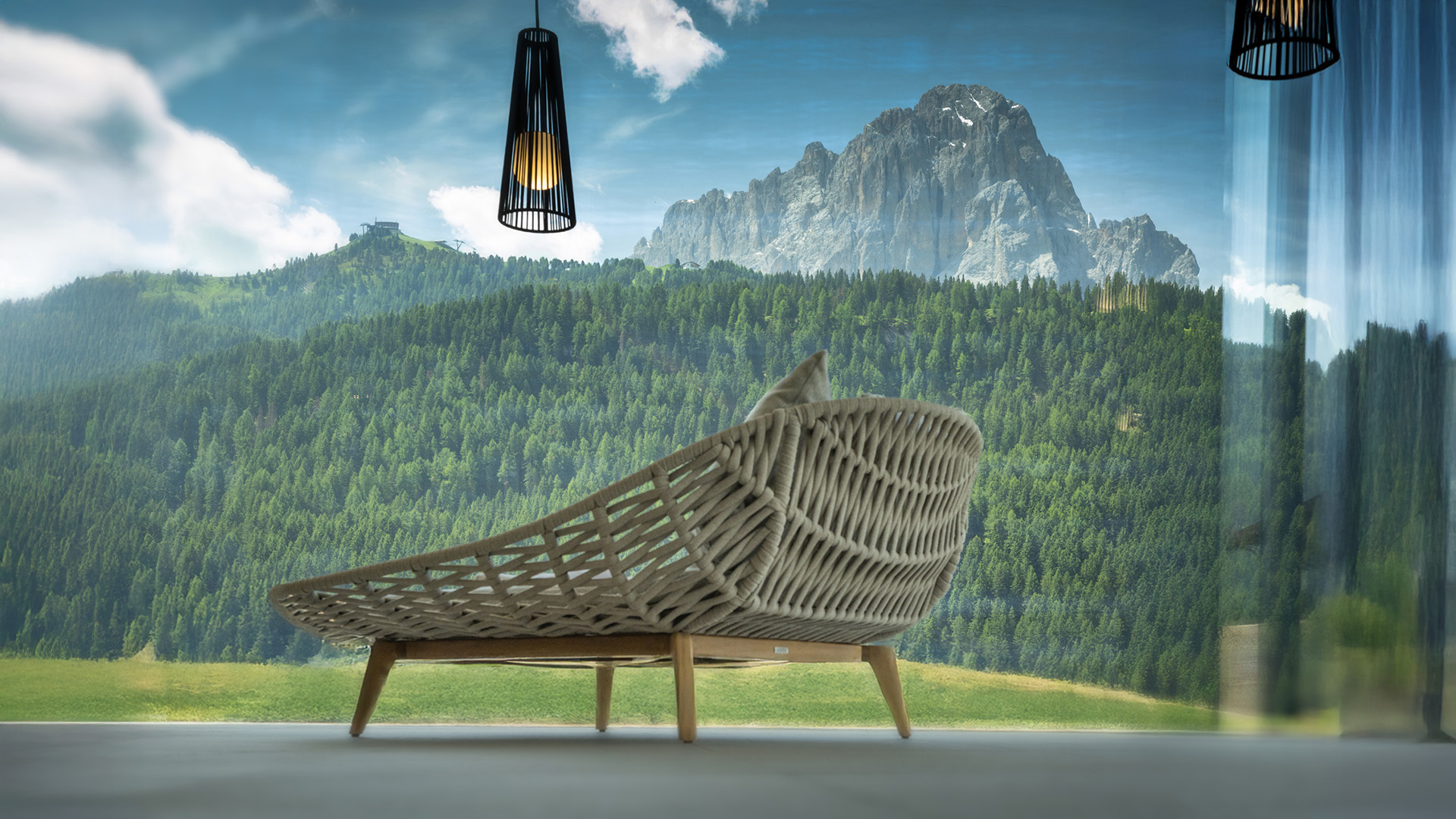 Moments of Calm – Relaxation Area at Hotel Fanes, Selva di Val Gardena